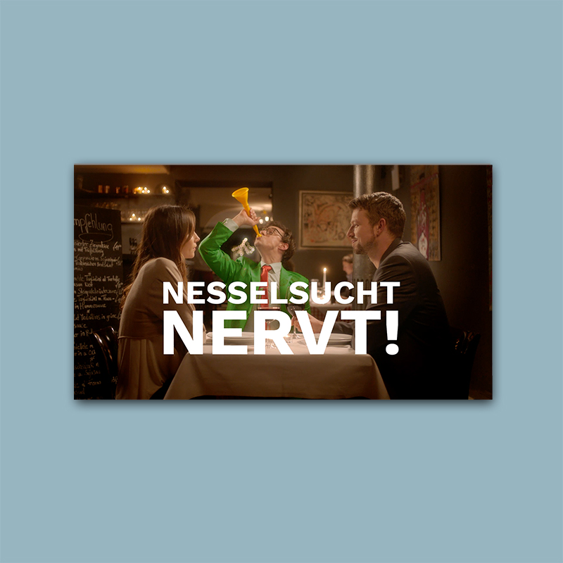Novartis – Nesselsucht nervt!